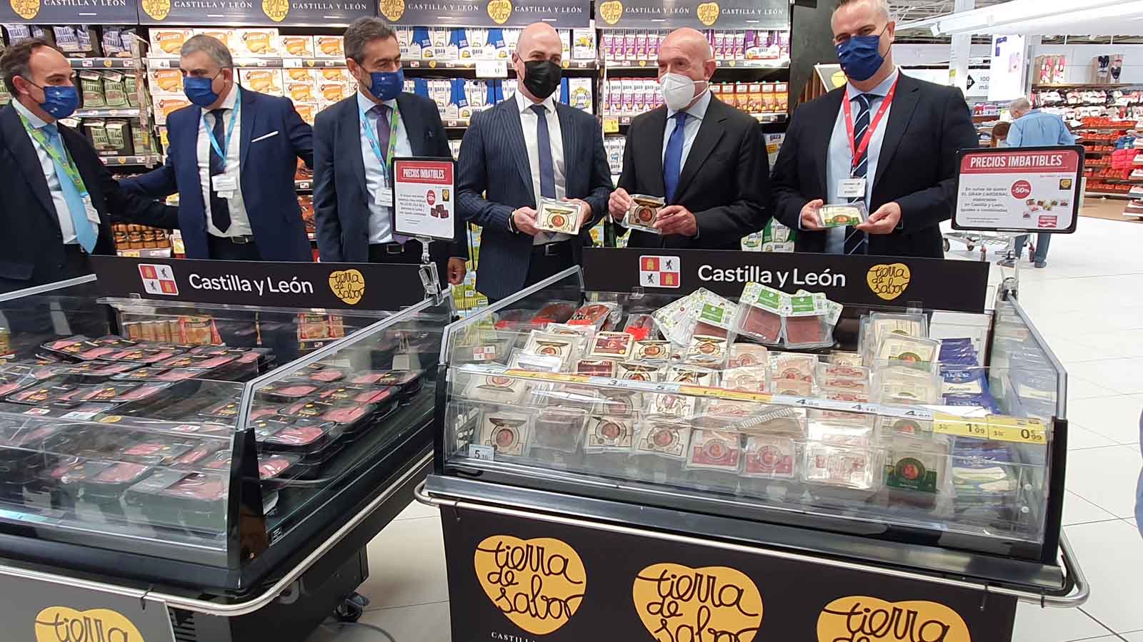 Tierra de Sabor exhibe la calidad de sus productos en 33 hipermercados de Carrefour