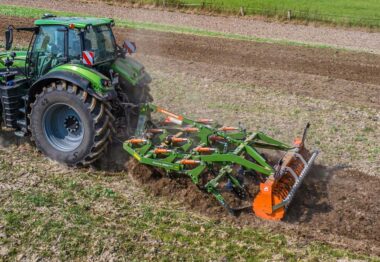 El cultivador suspendido AMAZONE Cenius ahora con sistema de protección mediante disparo hidráulico